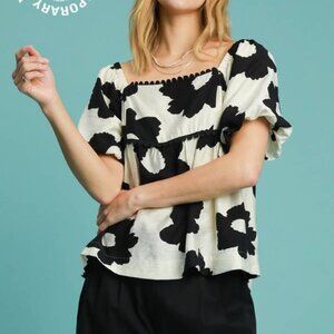 Flower Print BabyDoll Top